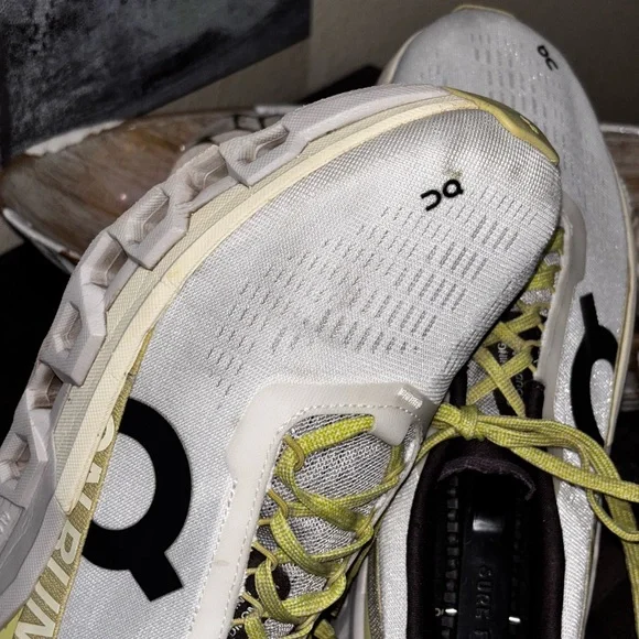 On Cloudmonster 2 running shoes in Undyed/Zest WSZ9,5 - Picture 13 of 15